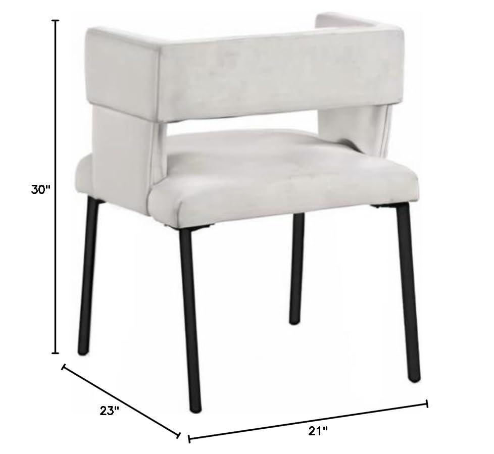 Inga Velvet Arm Chair