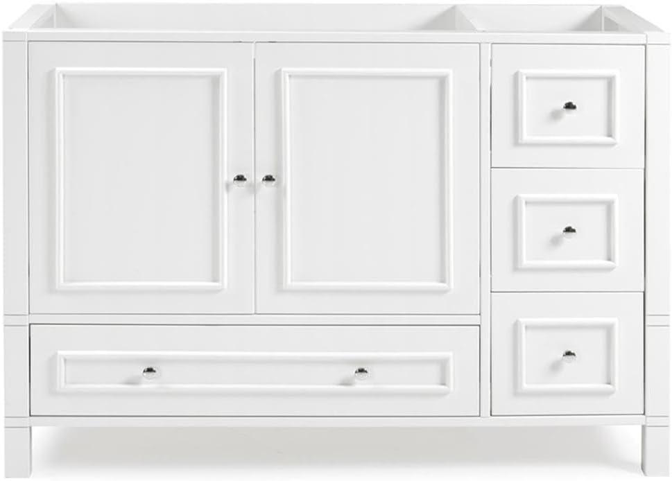 Williamsburg 48"W Style Vanity Cabinet With Soft Close Doors And Drawers