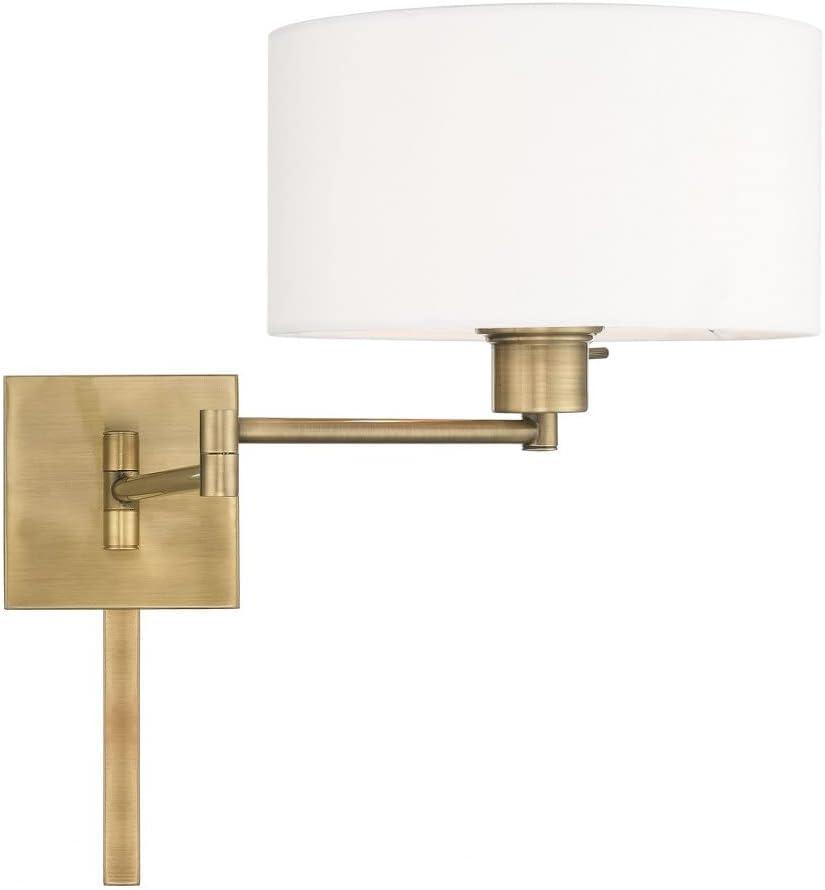 Livex Lighting 1 - Light Wall Light in  Brushed Nickel