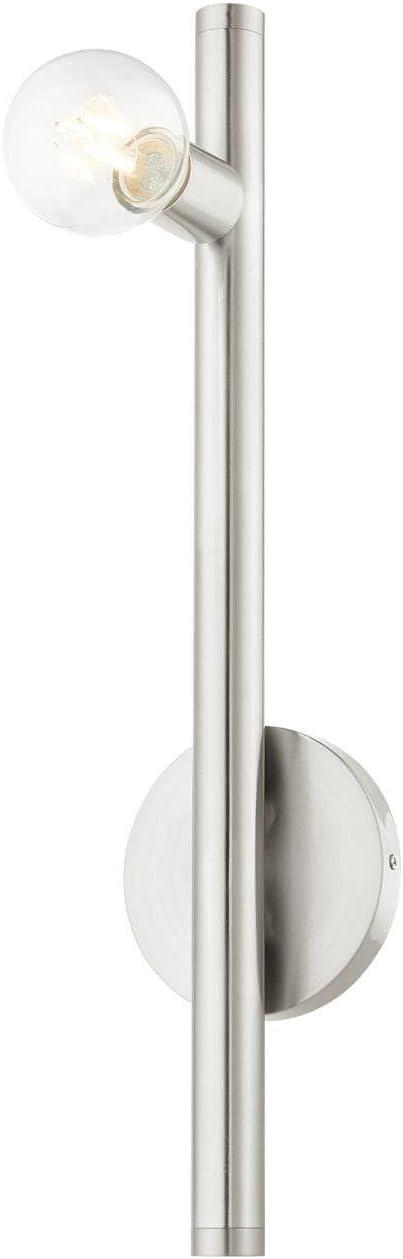 Livex Lighting Bannister 1 - Light Wall Light in  Brushed Nickel