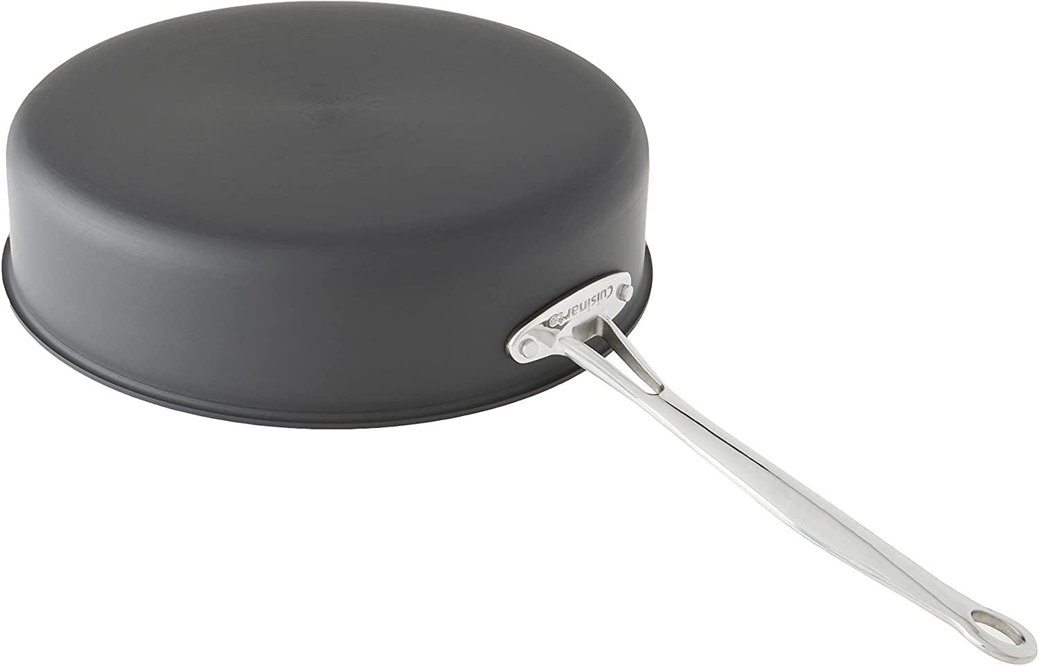 Cuisinart Chef's Classic Nonstick Hard Anodized 5.5 Quart Saute Pan with Helper Handle