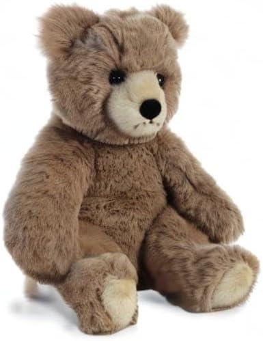 Aurora Medium Humphrey Bear Snuggly Stuffed Animal Brown 11"