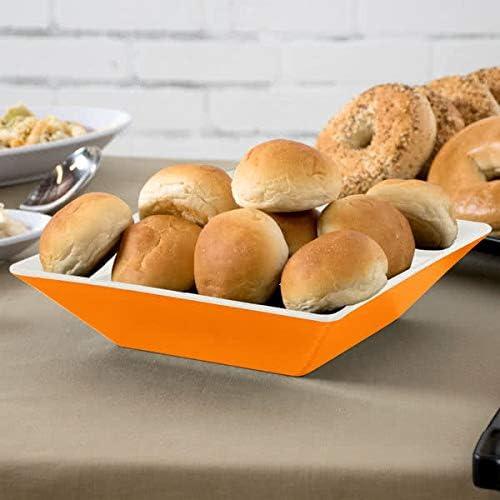 G.E.T. ML-247-ST – 2.5 Qt. (2.5 Qt. Rim-Full), 10" Square Bowl, 2.5" Deep