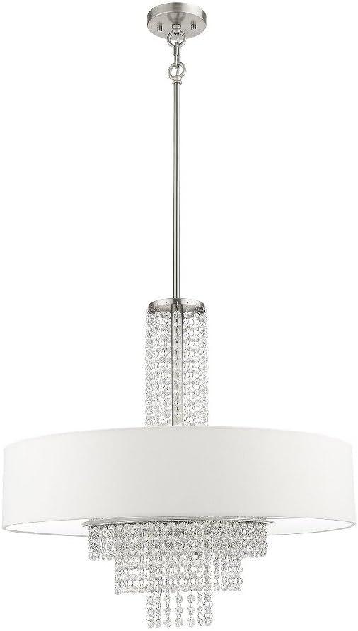 Livex Lighting Carlisle 5 - Light Pendant in  Brushed Nickel