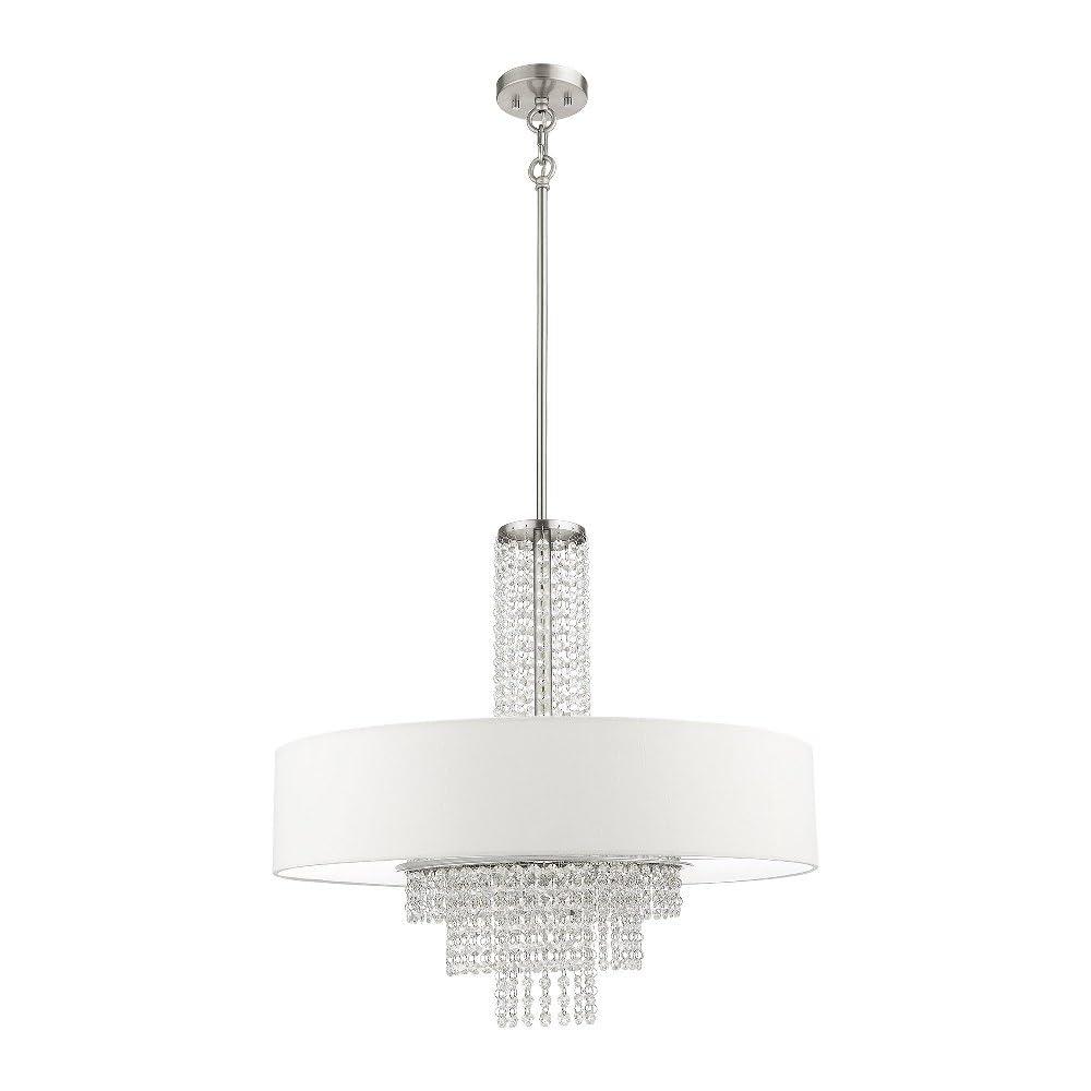 Livex Lighting Carlisle 5 - Light Pendant in  Brushed Nickel