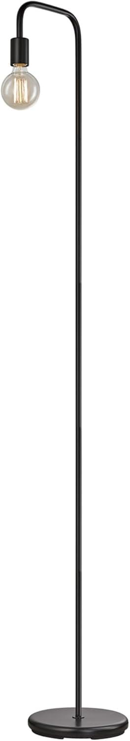 Globe Electric Holden 70" Brushed Steel Floor Lamp, 67067