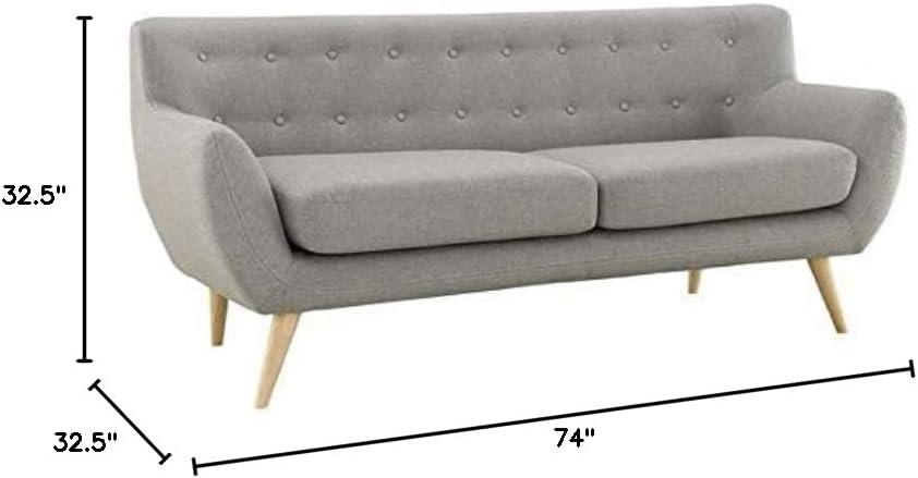 Modway Carson Carrington Brandbu Button-tufted Modern Sofa