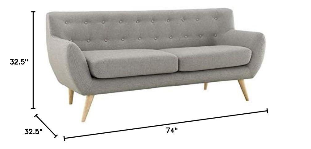 Modway Carson Carrington Brandbu Button-tufted Modern Sofa