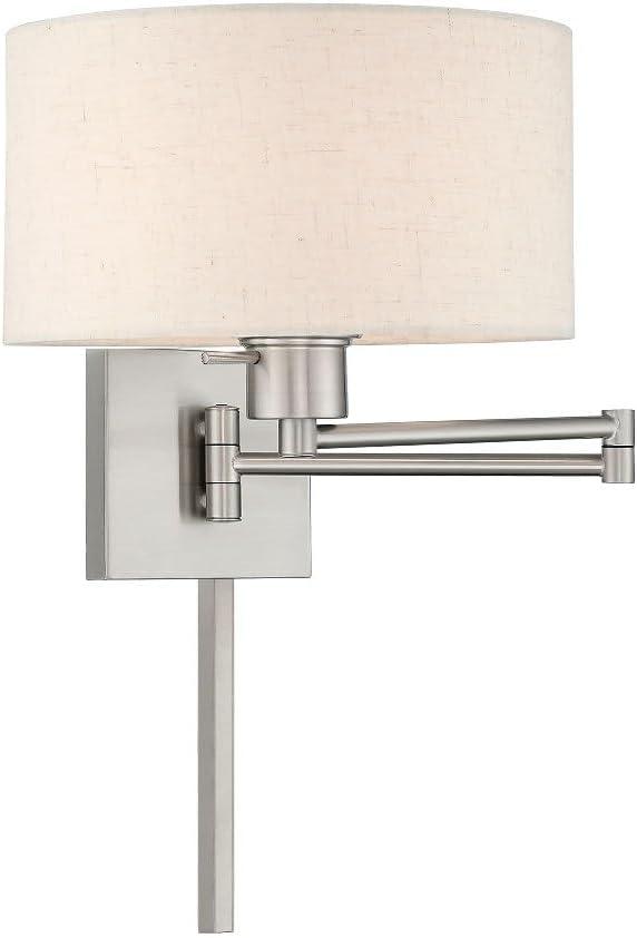 Livex Lighting 1 - Light Wall Light in  Brushed Nickel