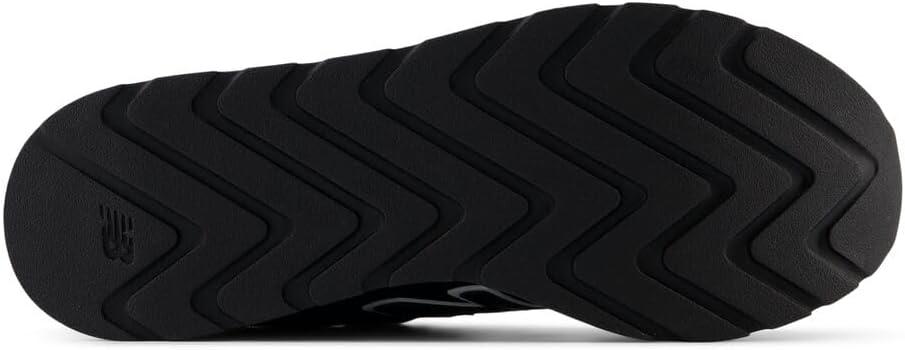 Black Genuine Suede and Mesh Platform Running Sneakers