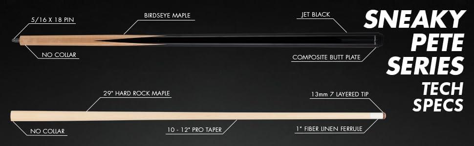 Action Wood Pool Cues