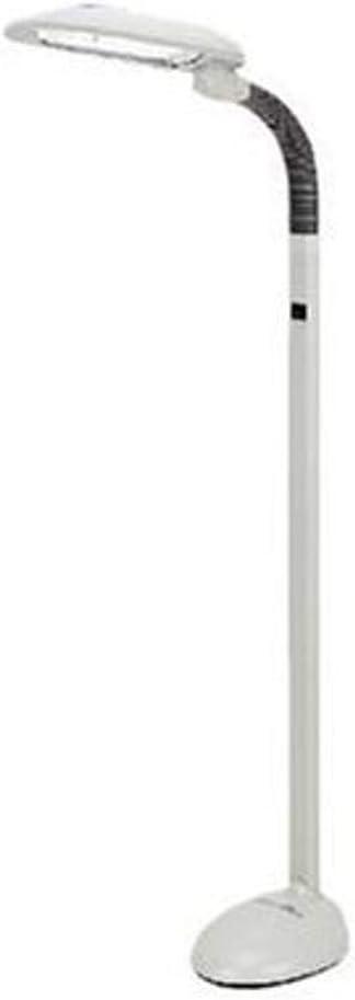 ArcFlex Black Adjustable Energy-Saving Floor Lamp with Flicker-Free Lighting