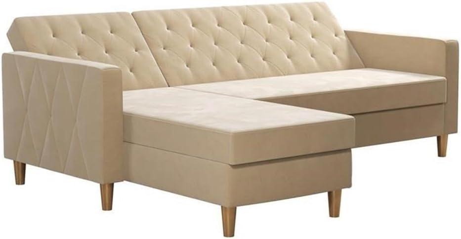 Liberty Upholstered Reversible Chaise Sectional with Storage