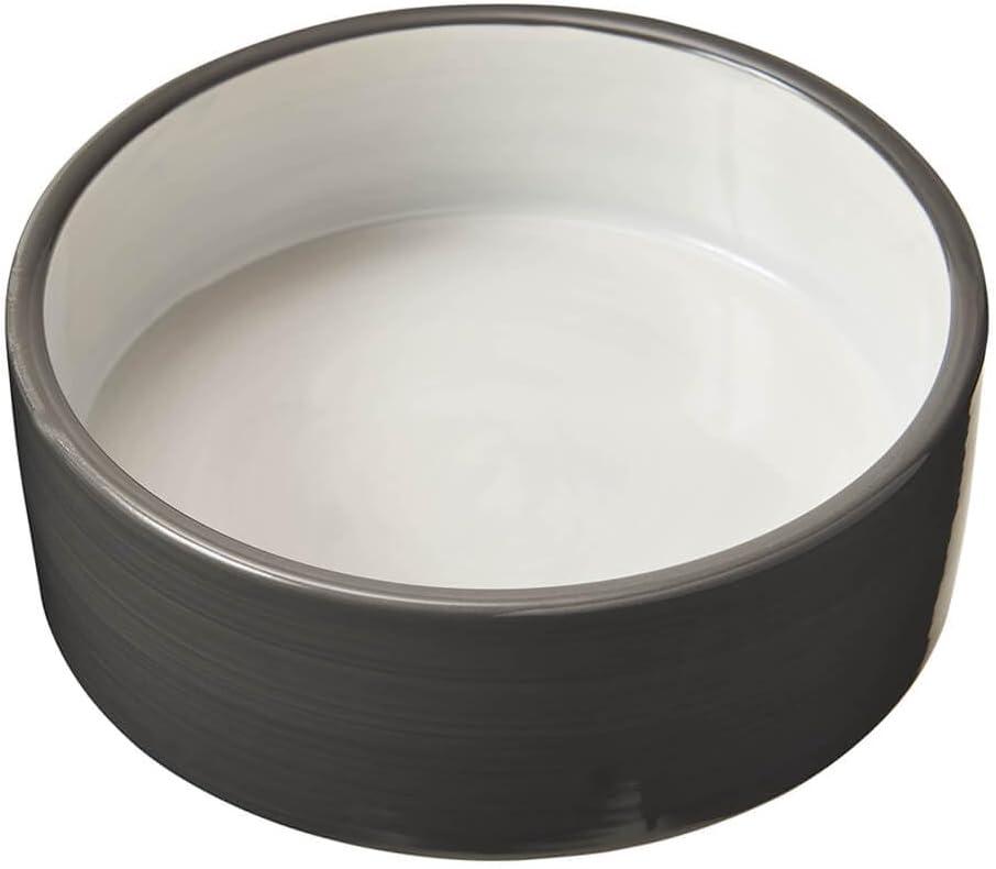 Spot 2-Tone Dog Dish, Grey, 1 Each/5 in