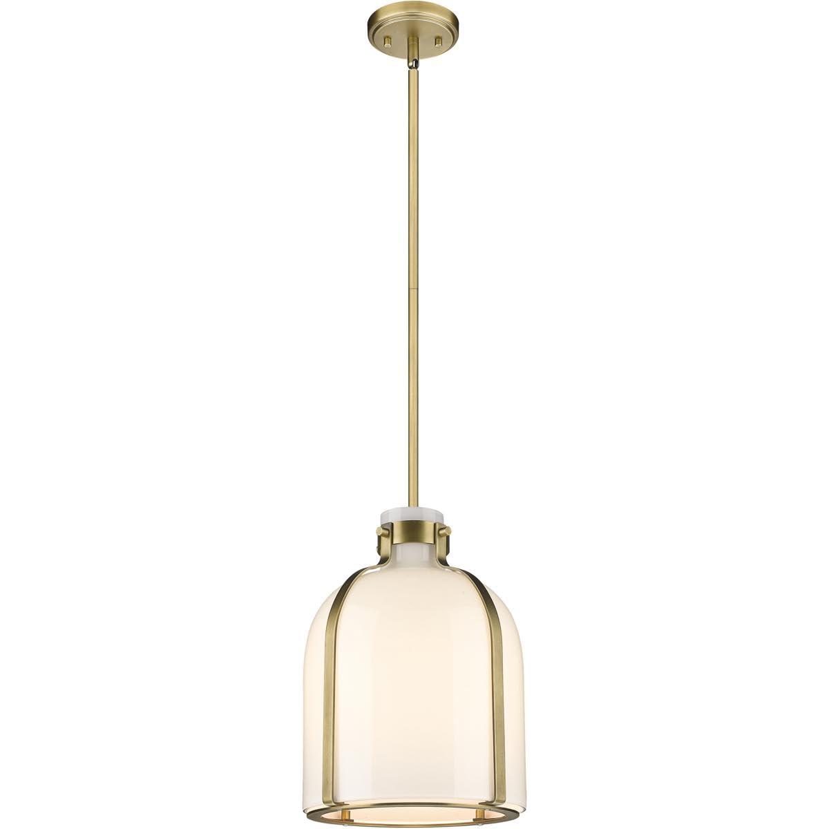 Z-Lite Pearson 1 - Light Chandelier in  Rubbed Brass