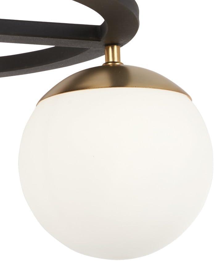 George Kovacs Lighting - Alluria-Three Light Semi-Flush Mount-18 Inches Wide by