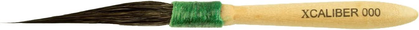 Xcaliber 000 Short Blue Squirrel Hair Pinstriping Brush