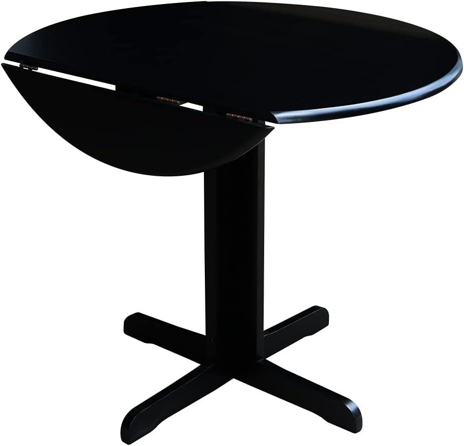 Oval 36" Dual Drop Leaf Table - International Concepts