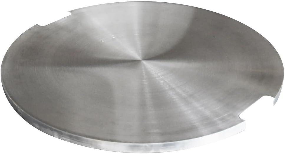 Elementi Lunar Round Stainless Steel Lid for Lunar Bowl Fire Table