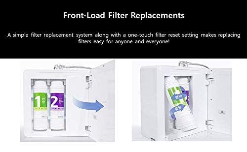 Tyent Black and Silver Alkaline Water Ionizer with Touchscreen