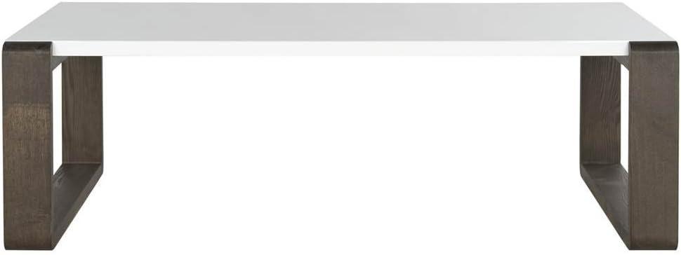 Bartholomewith Coffee Table - White/Grey - Safavieh