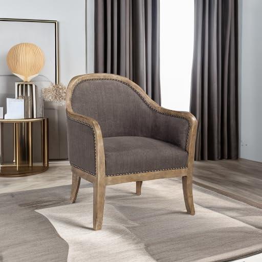 Signature Design by Ashley Contemporary Engineer Accent Chair  Brown