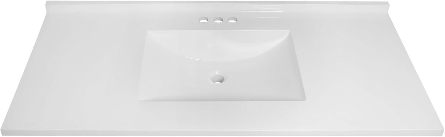 Design House Camilla II Vanity Top with Single Sink and Backsplash
