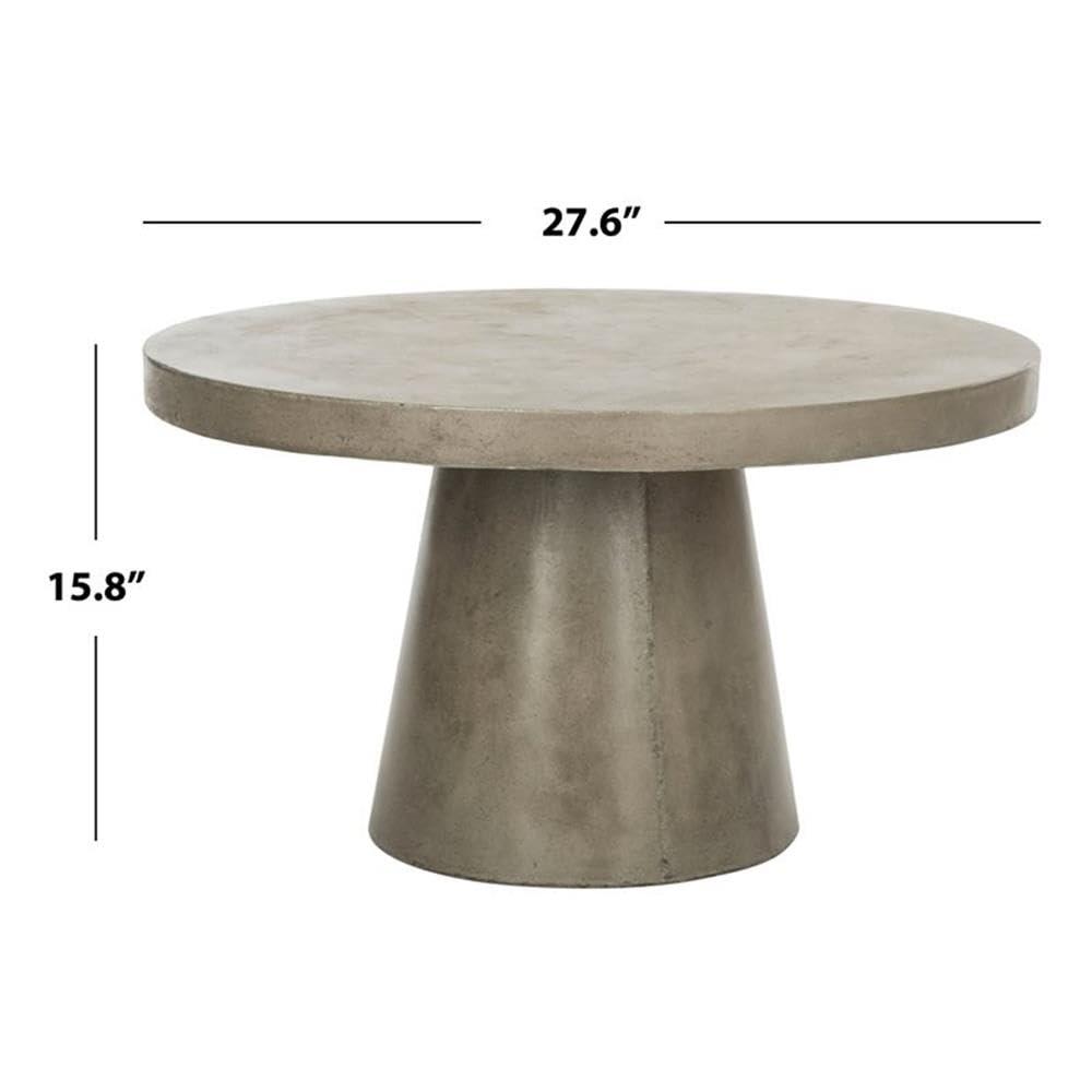 Delfia Coffee Table - Indoor/Outdoor - VNN1014 - Dark Grey - Safavieh