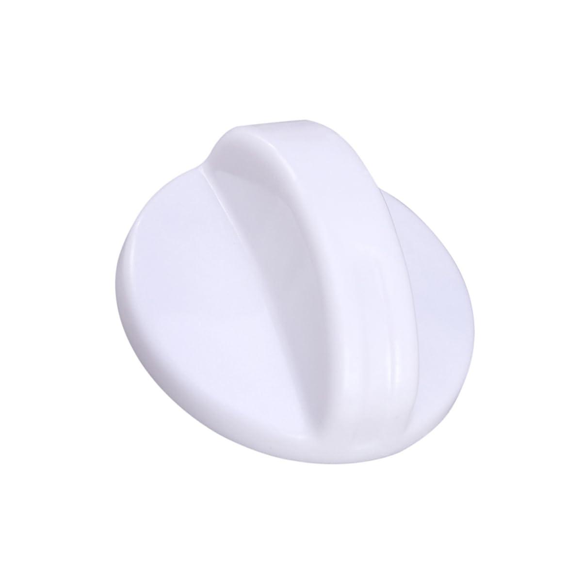 Sparsain Plastic Washing Machine Timer Control Knob for Washer and Dryer Selector (Omnipotent White)
