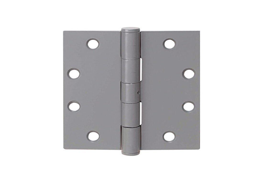 Prime Coated 4.5x4.5 Inch Steel Door Hinges Set of 3