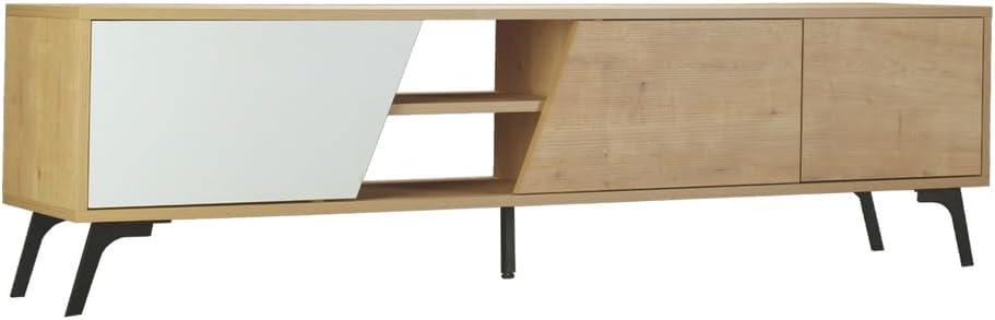 Niche TV Stand for TVs up to 70" Light Oak