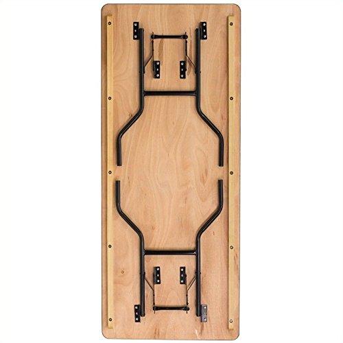 Flash Furniture Wofford Rectangular Wooden Folding Training and Event Table by Flash Furniture