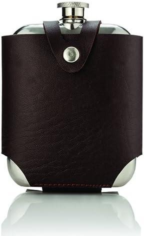 Viski Admiral Stainless Steel Flask and Traveling Case