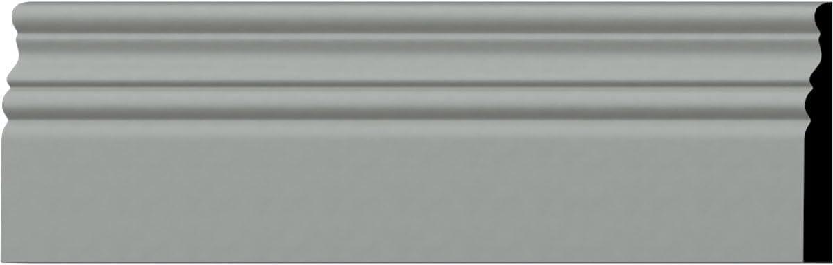 Ekena Millwork 4 1/2"H x 1/2"P x 94 1/2"L Kepler Baseboard Moulding