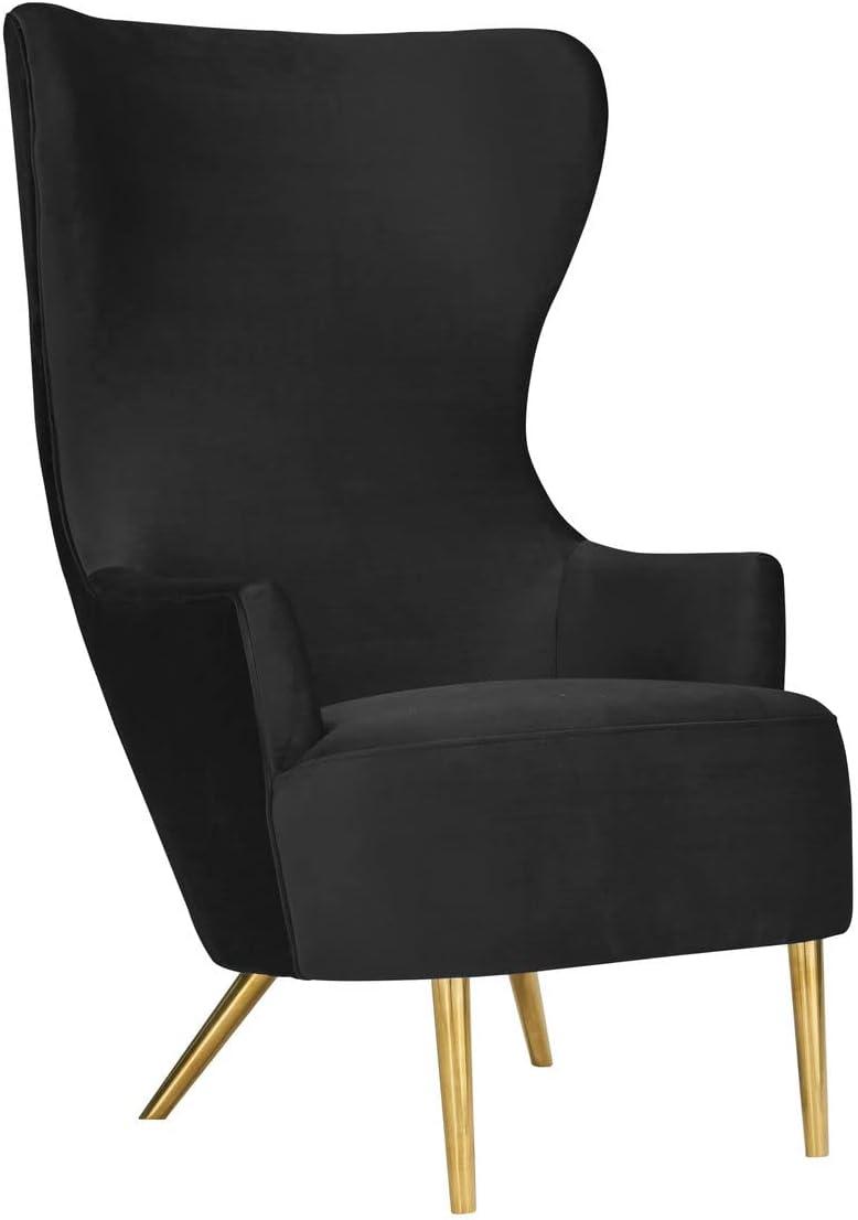 Julia Velvet Wingback Chair