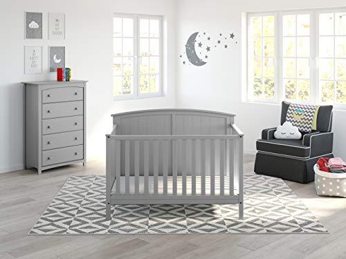 Pebble Gray Kenton 5-Drawer Nursery Chest