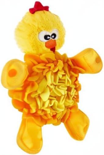 Kyjen 103804 Outward Hound Snuffle Palz Chicken Dog Toy - Large