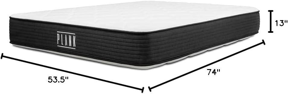 Brooklyn Bedding Tablón de Colchón Firme de Dos Lados de 11 Pulgadas con Encimera, Completo