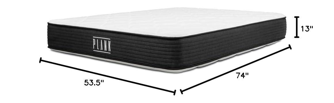 Brooklyn Bedding Tablón de Colchón Firme de Dos Lados de 11 Pulgadas con Encimera, Completo