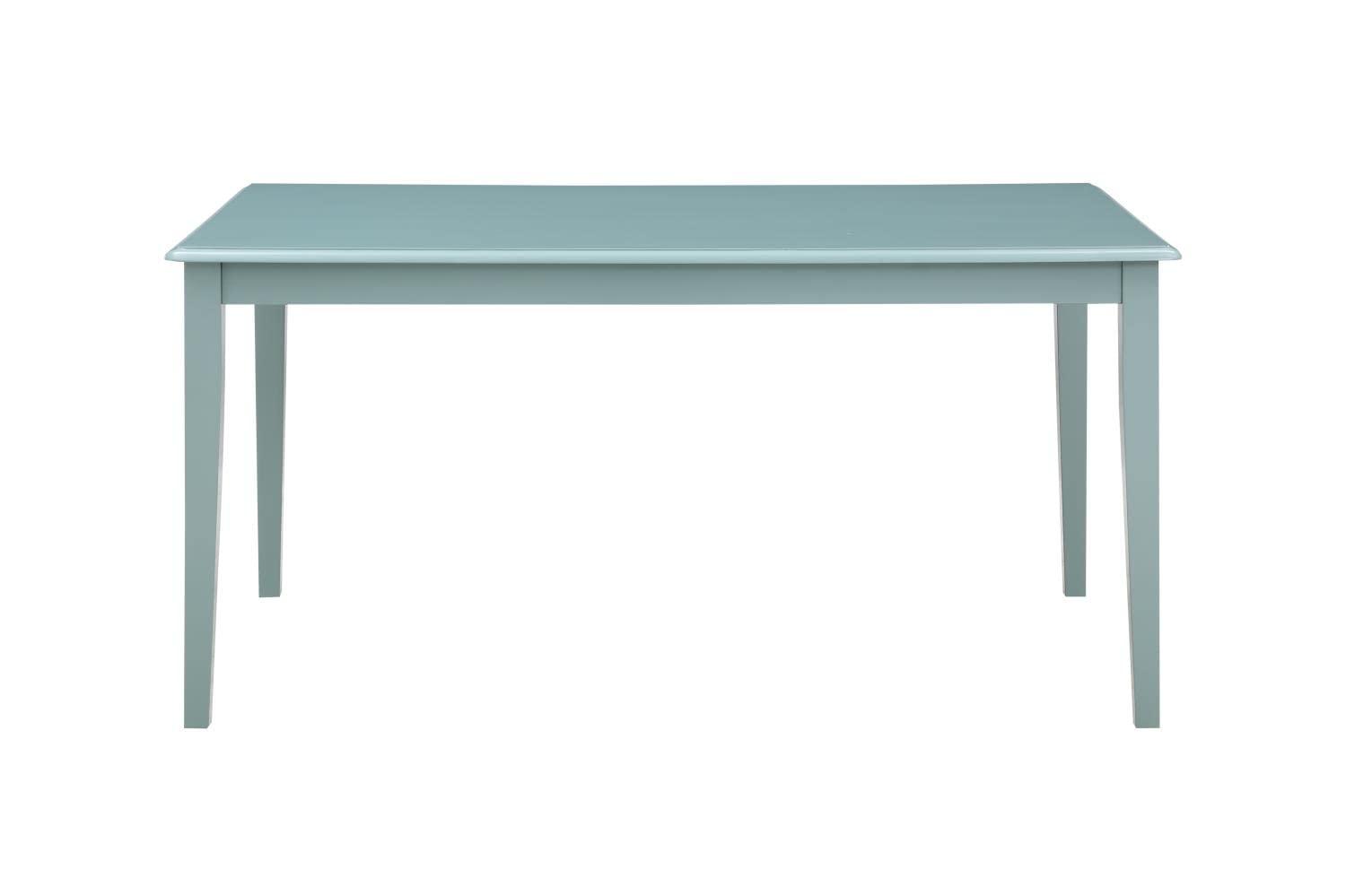 Boraam Shaker Rubberwood Dining Table in Walnut Finish