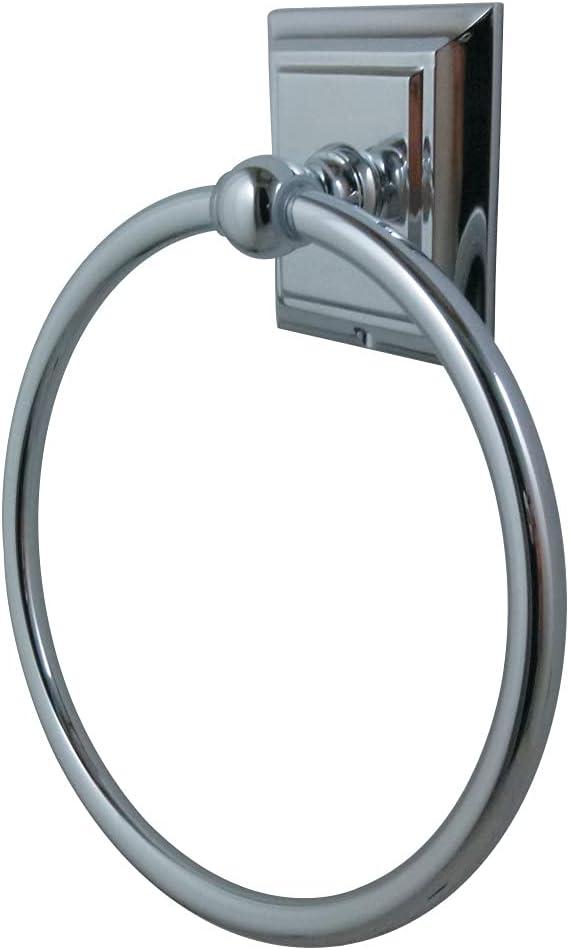 Kingston Brass Ba6014 Millennium 6-7/16" Wall Mounted Towel Ring - Chrome