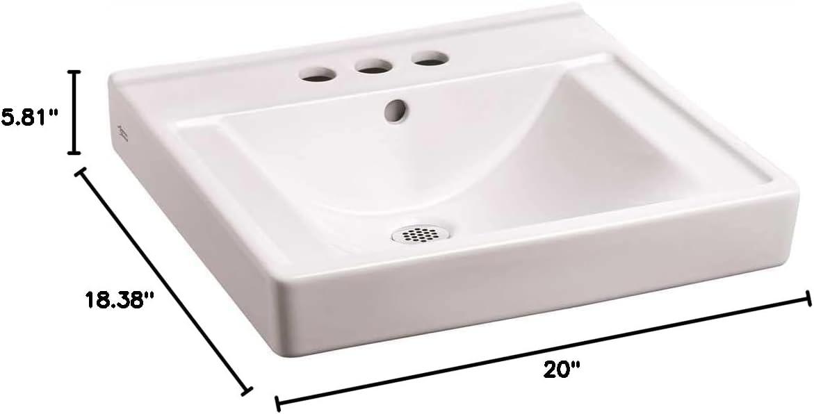 American Standard Decorum 18.25'' Vitreous China Bathroom Sink