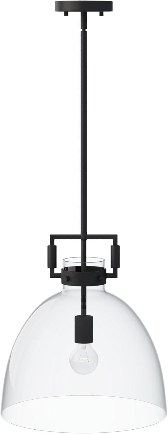 Leigh Glass Dome Shade Pendant Ceiling Light - Nathan James