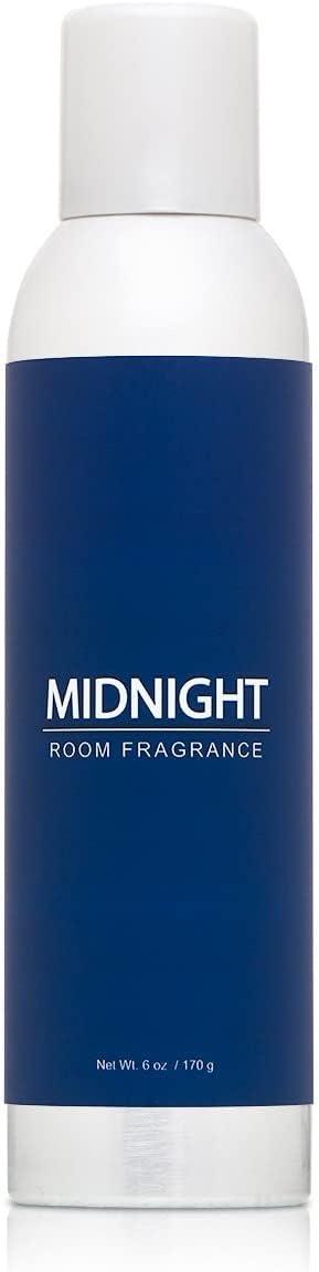 Room Fragrance Air Freshener Spray Concentrated Bathroom, Kitchen, Car, or Office Deodorizer, U.S.- Made by AP Fragrance (MIDNIGHT)