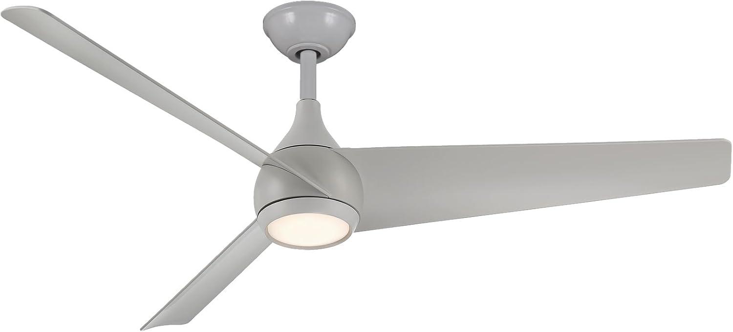 Minka Aire 52'' 3 - Blade LED Smart Standard Ceiling Fan with Remote Control and Light Kit Included