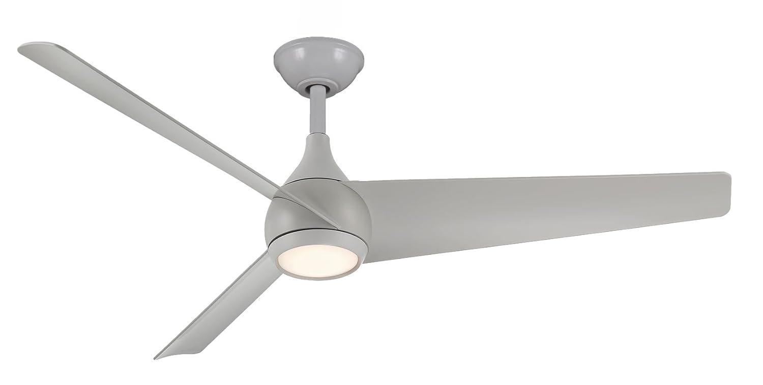 52'' 3 - Blade LED Smart Standard Ceiling Fan with Remote Control and Light Kit Included