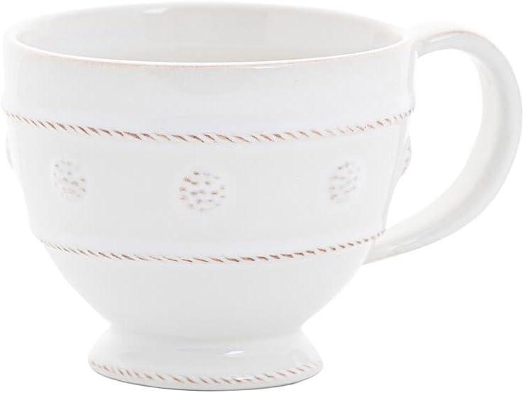 Berry & Thread Breakfast Cup - Whitewash