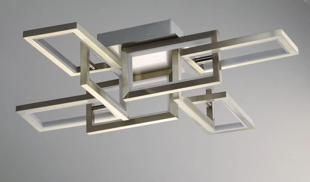 Sataria 8 - Light 29.25" Unique/Statement Geometric LED Flush Mount