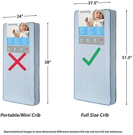 2-Stage Waterproof Standard Crib Mattress