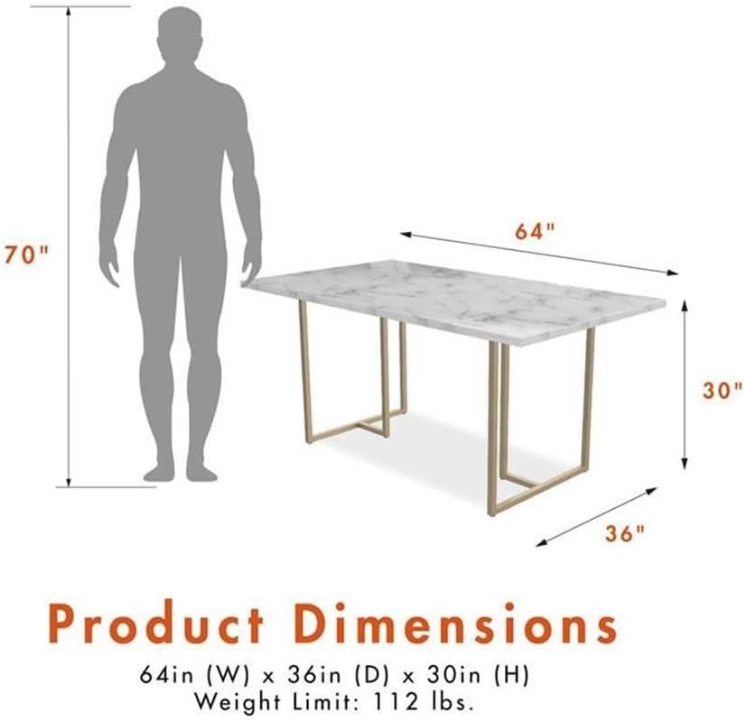 Astor 64" Dining Table